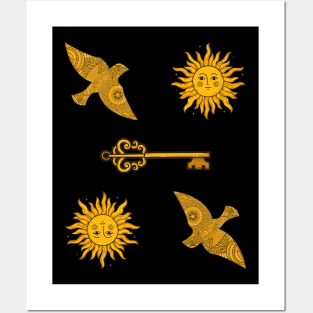 Golden key to Enlightenment Posters and Art